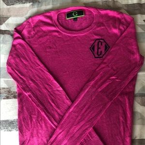 Magenta “E” C.wonder sweater